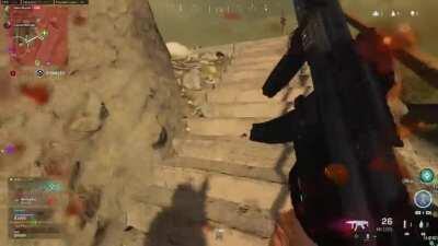 Insanely useful jump spot in Decon Zone- literally won me the game here