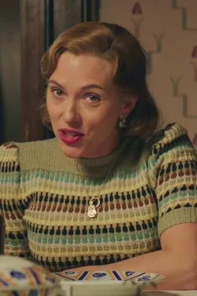 Your tipsy step-mom Scarlett Johansson reminding you that she always swallows