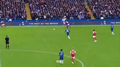 White through the legs