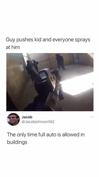 Anyone have any context or explanation as to what happened prior to what we see?