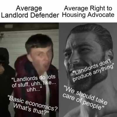 Sacrificing 40% of your income to someone who produces nothing is totally necessary I assure you...