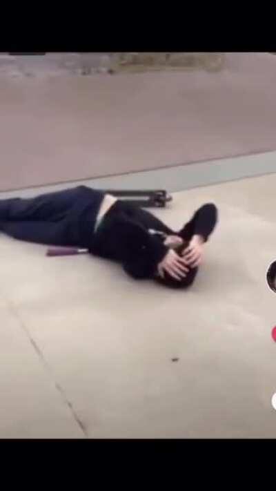 HMFT after I scoot straight onto my snoot.