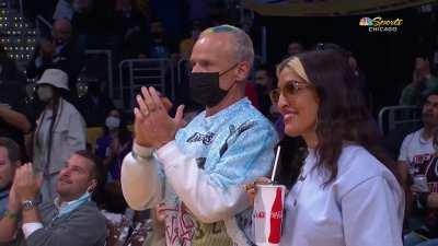 [Highlight] Lakers Fans give Alex Caruso a standing ovation