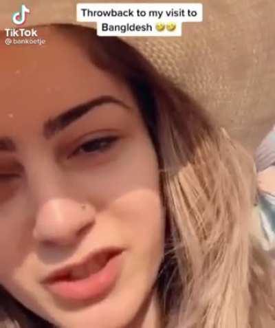 Terrifying view at the beach