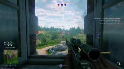 I used my Engineer squad to set up a surprise for anyone attacking my radio/sniper team