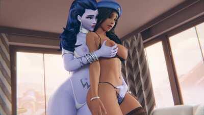 Widowmaker x Ana (Arhoangel)
