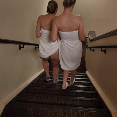 Towels are for lifting 