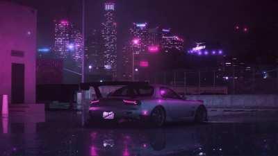 Mazda RX-7 live wallpaper [3440x1440] by ^7TheProrock on Steam