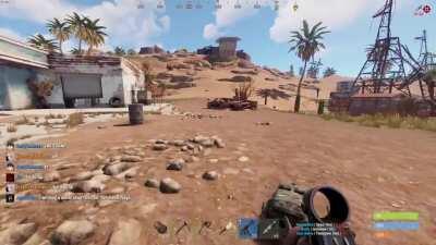 Being a new Rust player be like