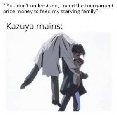 Kazuya code states no mercy