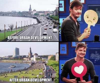 More green space is always the best