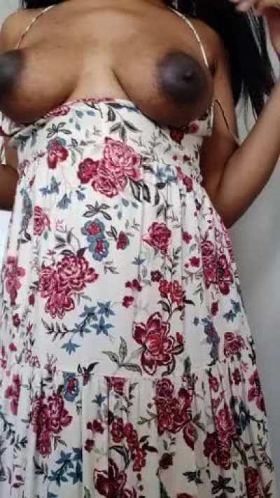 Be honest, would you fuck me while I wear this dress?