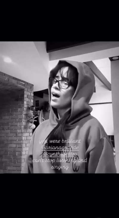Camila singing Ari’s Wicked | insights into this? | IG ‘24