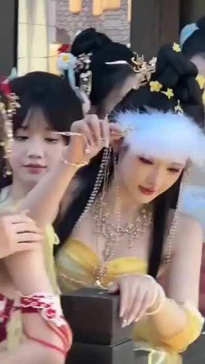 Spring festival in rural China