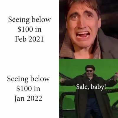 🎵 If I were a rich man...🎵 (plz give us the sale of a century, hedgies, please please PLEASE!)