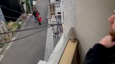 Touching electrical wire challenge