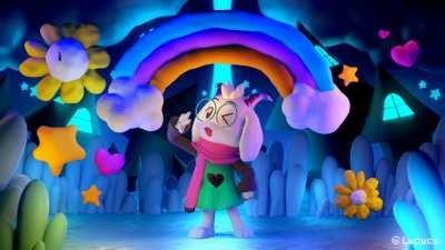 Your best friend Ralsei! 🌻 [WARNING: FLASHING LIGHTS] Claymation-style 3D animation made with Blender!