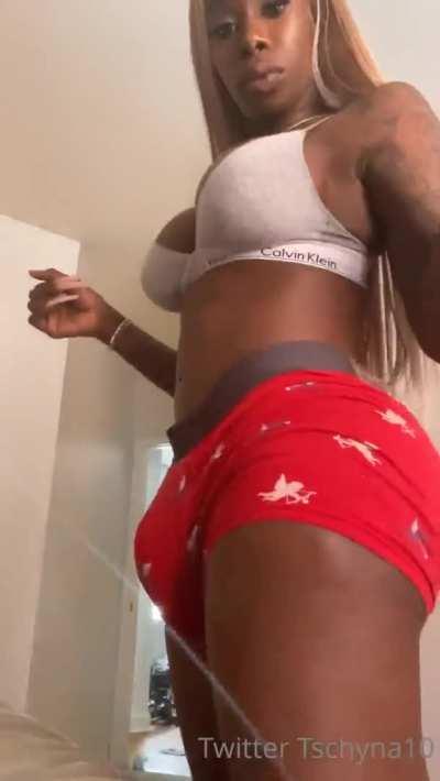 TS Chyna's Bulge 🍆🍆🍆
