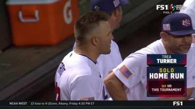 [Highlight] [Highlight] Trea Turner's solo home run makes it 12-1 USA.