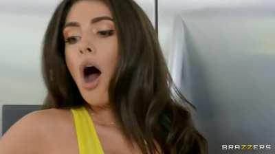 She Likes Her Cock in The kitchen