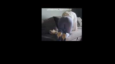 Slave [F] punished with belt for not doing chores I [M] assigned her.