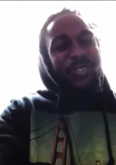 Kendrick Lamar talking about Mac! 
