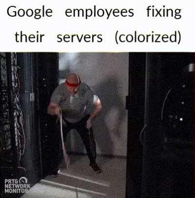 Entire google was down