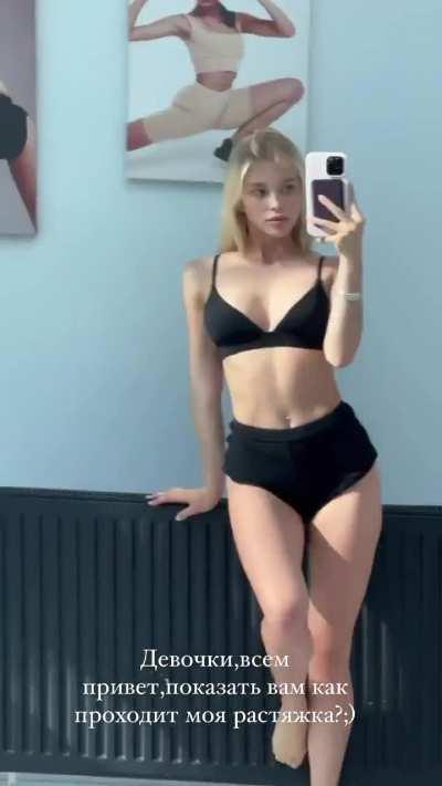 Alla Bruletova teasing