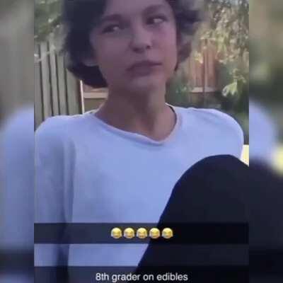 8th Grader on Edibles