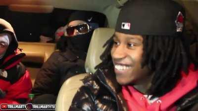 He played kay flock infront of lee💀