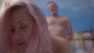 Bored ignore compilation from Danish TV show about cock sizes