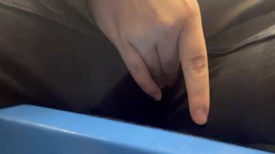 almost came from rubbing my clit through my pants on an almost empty bus 🤭💗