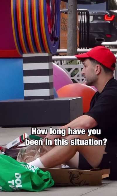 He acted homeless to test kindness…her heart was priceless