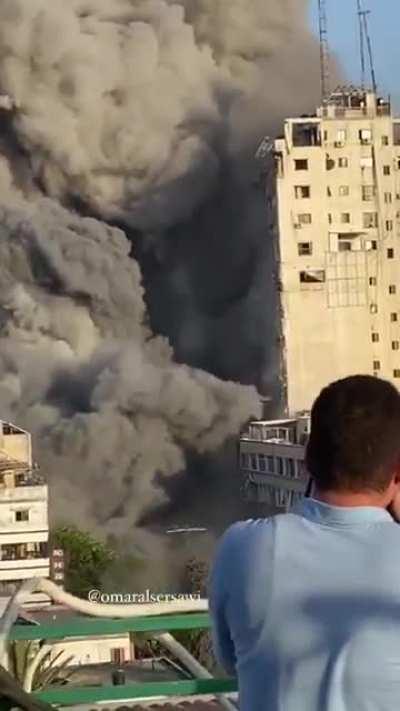 Bombing of “Al Shurooq” Tower in Gaza