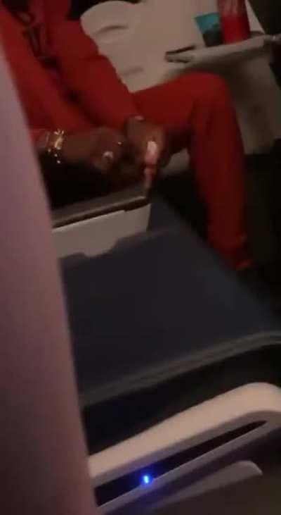 Needless to say, this was on our flight to Florida…