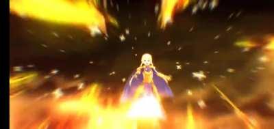 Alice activating her Noble Phantasm (SAO ARS)