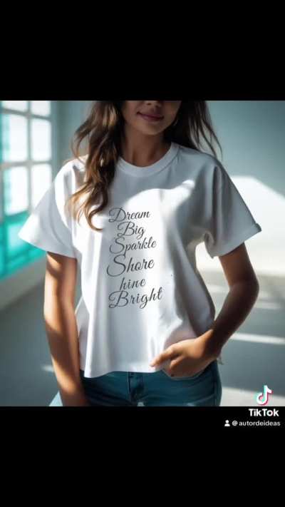 Inspirational graphic tee