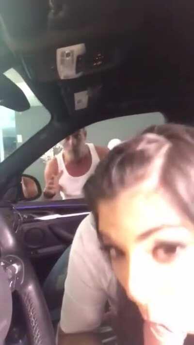 Gina Gives A Perfect Blowjob Behind The Scenes