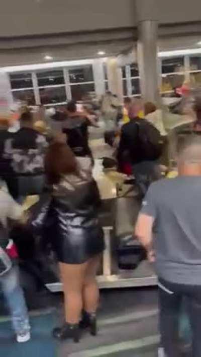 Miami airport police at its finest