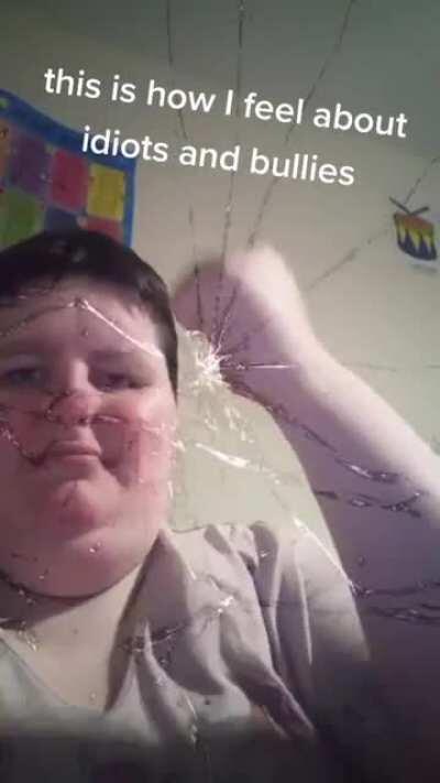 Me when my mom says no more chicken nuggies