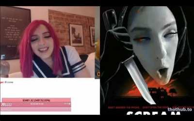 Guy Cums For Streamer Grimoire Live On Twitch & She Loved It 💦💦