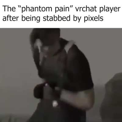 You should log off if you claim to have phantom sense.