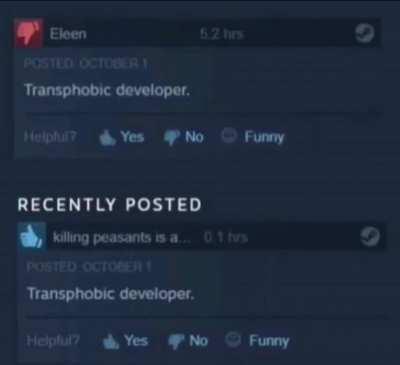 Transphobic developer.