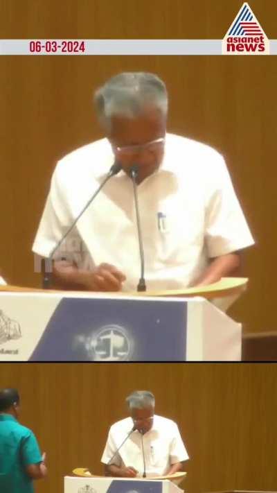 അമ്മാതിരി കമന്റ് വേണ്ട കേട്ടോ. നിങ്ങൾ ആളെ വിളിക്കാണെങ്കിൽ, ആളെ വിളിച്ചാൽ മതി: അവതരകയോട് ക്ഷുഭിതനായി പിണറായി വിജയൻ 