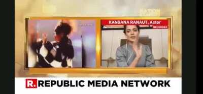 Comrade kangana exposes capitalism , Lal salam comrades !