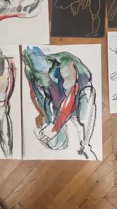 Прекрасный fuckтурный натурщик