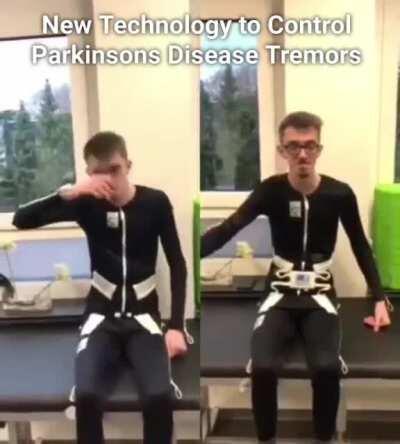 This amazing suit helps the people affected by Parkinson's Disease or Stroke (Details in Comments)