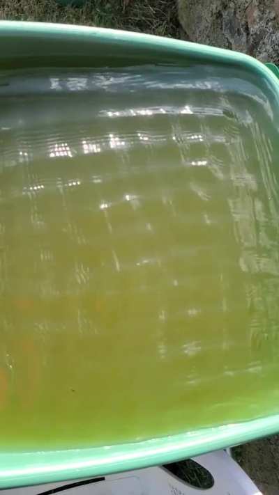 Square waves in a barrel