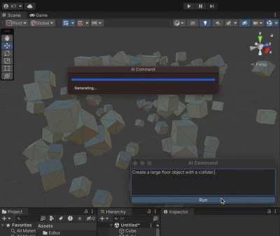 3D designers are going to love this. This is ChatGPT for Unity. & It’s available for everyone to try👇