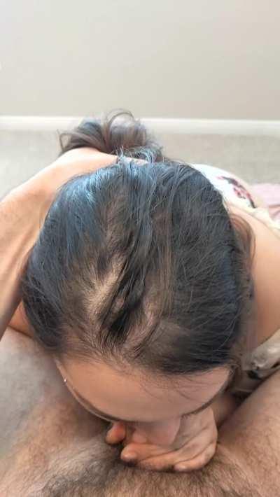 I love getting a huge load after getting my throat fucked 🤤